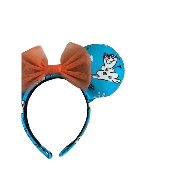HANDMADE Kids Size Olaf Bow Frozen Ears Headband NEW NWOT - Picture 5 of 6